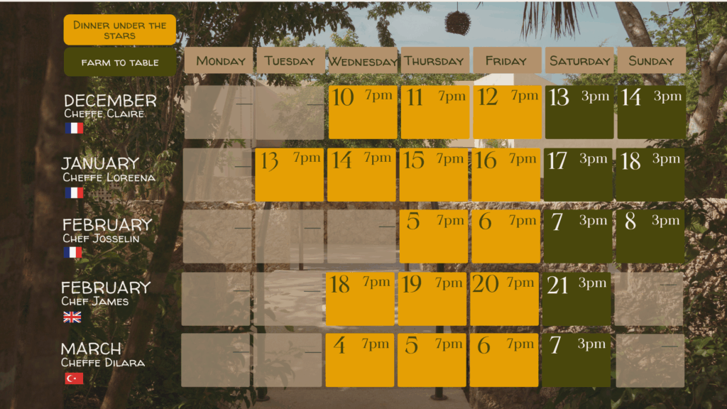 culinary events-calendar