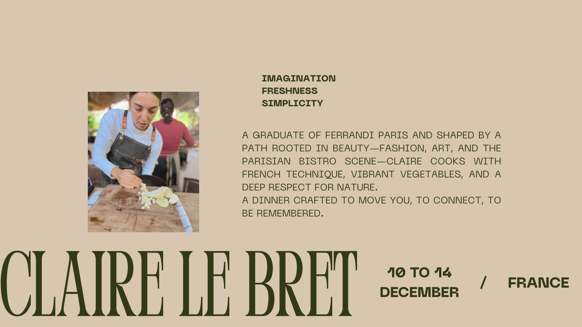 Culinary residence-Claire