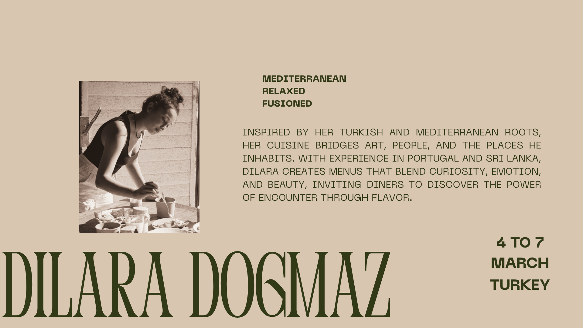 Culinary residence-Dilara